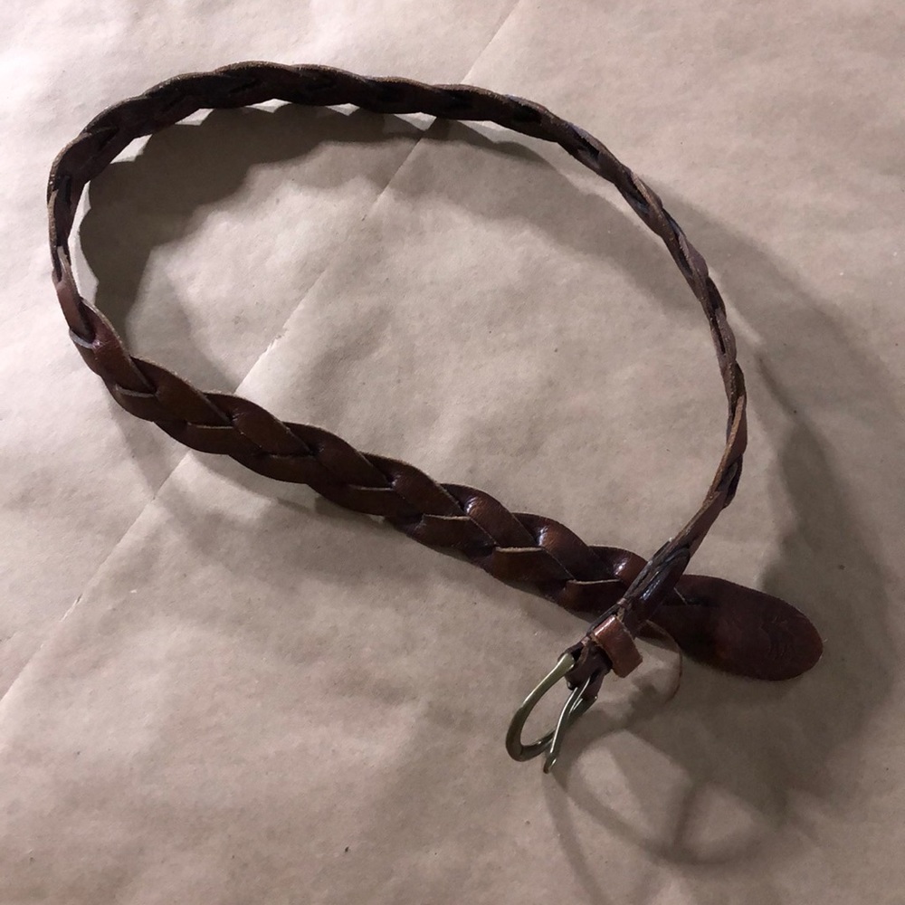 Brown Leather Belt